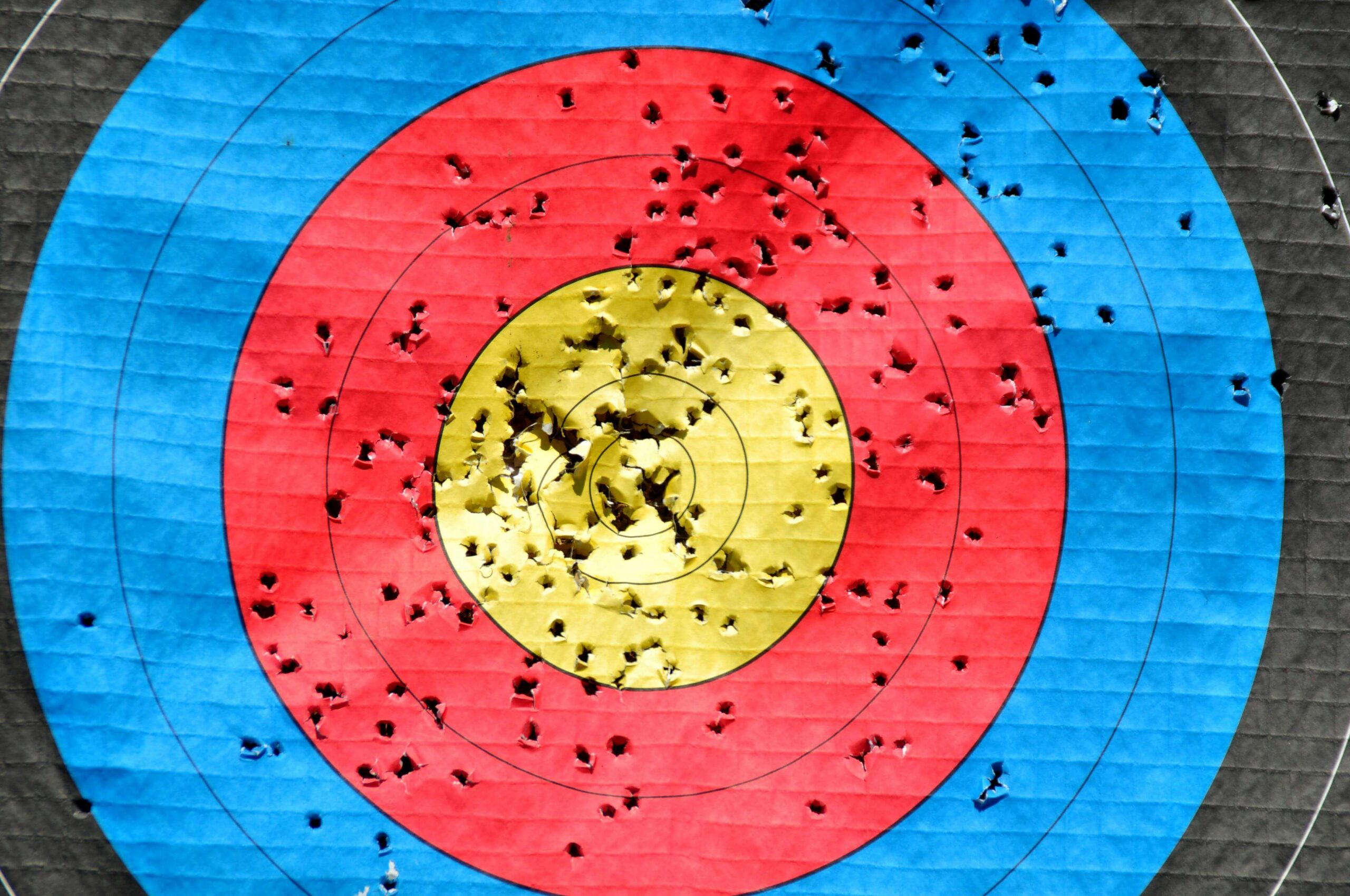 What's your Impact with the GC Index. Image of a archery target.